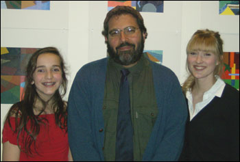 Hannah Bush, David Arfa, and Meagan Blais.