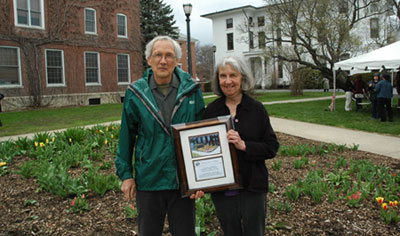 Photo by Chris Justice; Chris Feiker and his wife, Cindy.