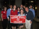 Alums showing thier KSC pride at the 1st KSC in NYC event