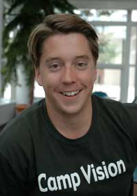 Camp Vision co-founder Marcus Soutra ’06