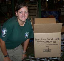Sadie Stone ’07 down on the bayou