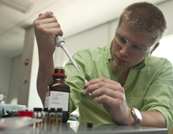 Chemistry student photo